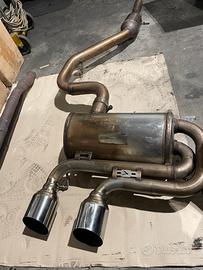 Scarico inoxcar R32 golf 5