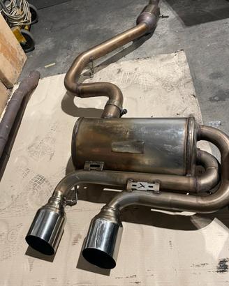 Scarico inoxcar R32 golf 5