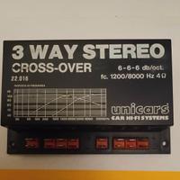 Filtro Crossover Unicars 3vie HiFi Stereo 100+100w
