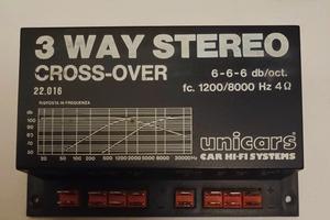 Filtro Crossover Unicars 3vie HiFi Stereo 100+100w
