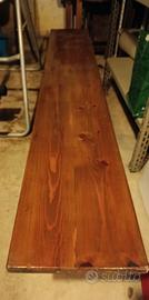 panca in legno massello 