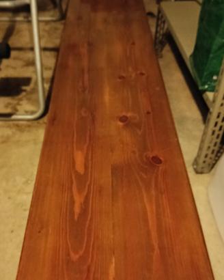 panca in legno massello 