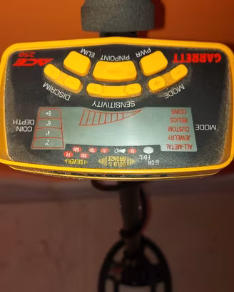 Metal detector garrett ace 250