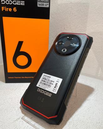 Doogee Fire 6 TERMOCAMERA - 6+10GB RAM - 256GB ROM
