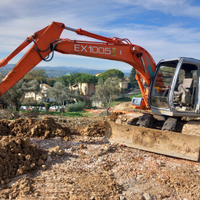 Escavatore fiat hitachi ex 100.5