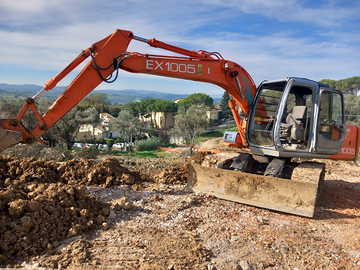 Escavatore fiat hitachi ex 100.5