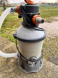 Pompa a sabbia bestway per piscina