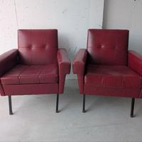 Coppia Poltrone anni 50/60 stile Marco Zanuso