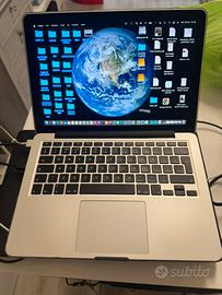 Macbook pro 13’ retina late 2013 core i5 ram 8gb