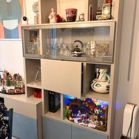 Soggiorno mobile libreria tv