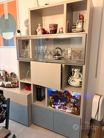 Soggiorno mobile libreria tv