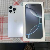 Iphone 16pro max 256gb argento