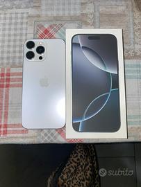 Iphone 16pro max 256gb argento
