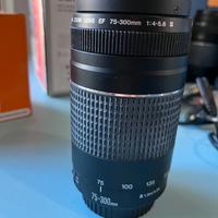 Canon EF 75-300mm f/4-5.6 III – Teleobiettivo Zoom
