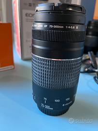 Canon EF 75-300mm f/4-5.6 III – Teleobiettivo Zoom