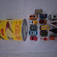 MINI GARAGE MOTOR OIL CON MINI MACCHINE