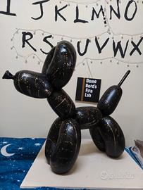 Scultura cane palloncino 