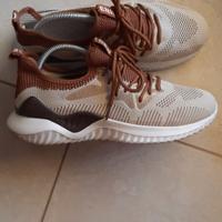 Sneakers 41 marrone e beige in condizioni perfette
