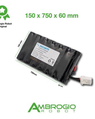 BATTERIA TAGLIAERBA ZUCCHETTI AMBROGIO TWENTY zr