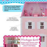 Casa di hello kitty.tutta completa