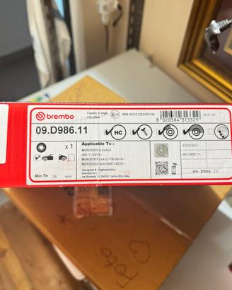 2 Dischi freno Brembo nuovi Mercedes A CLA GLA