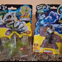 HEROES GOO JIT ZU:
1)glow shifters e 1) DinoX-Ray