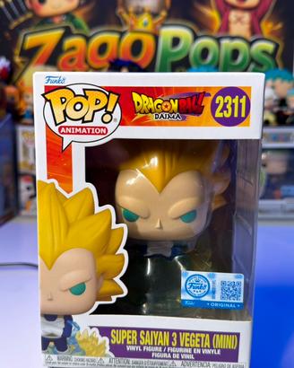 Funko Pop Super Saiyan 3 Vegeta (Mini) 2311 D.Ball