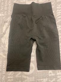 Leggins 3/4 modellante 3d anticellulite yoga sport