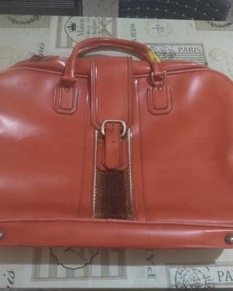 Valigia vintage marrone