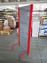 ESPOSITORE DA TERRA metallo con ganci 69x64x169 cm