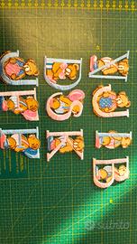 lettere adesive, patch termo adesivi 