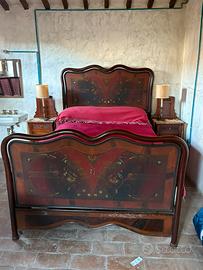 Letto matrimoniale fine 800