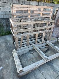 Legna derivante da bancali.