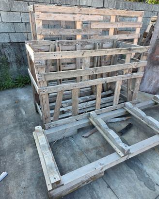 Legna derivante da bancali.