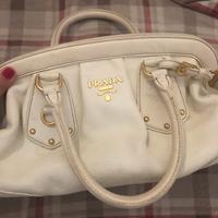 Borsa prada bianca