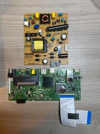 Tv  Telefunken 32” scheda alimentazione