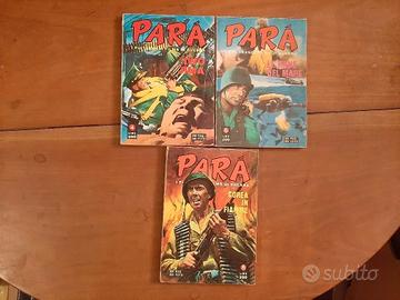 PARA’ Ed. Ponzoni. Lotto di 3. Numeri 4-5-6. 1970.