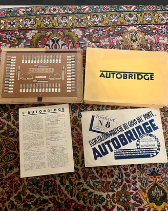 ARTICOLOraro:GIOCOd'EPOCA"AUTOBRIDGE"anticoANNI'20