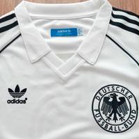 Maglia adidas bianca germania n.5 beckenbauer