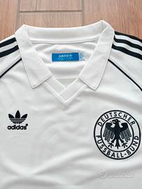 Maglia adidas bianca germania n.5 beckenbauer