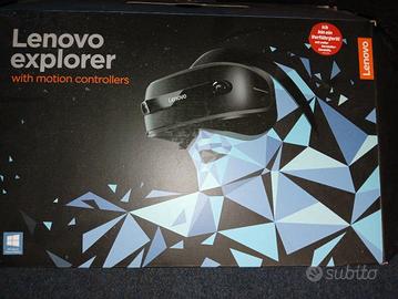 Visore VR Lenovo Explorer con scheda video 2080msi