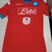 maglia e pantaloncino del napoli 