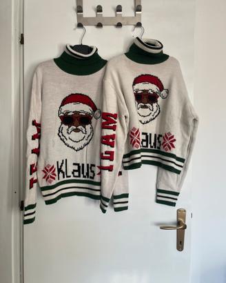 Maglione lui e lei natalizio