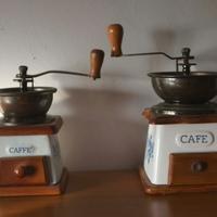 2 macina caffè vintage piccolo e medio