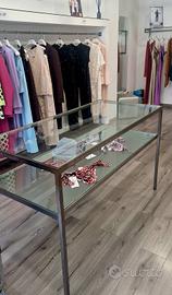 tavoli Acciaio e vetro