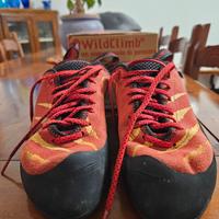 scarpette Arrampicata wildclimb pantera rosse 39,5
