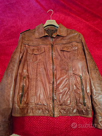 Giubbotto VERA PELLE tg. 54