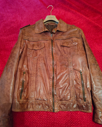 Giubbotto VERA PELLE tg. 54