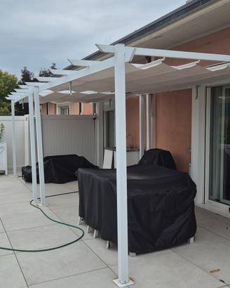 pergola in alluminio 