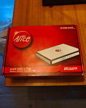 Modem Alice gate 2 plus ! 